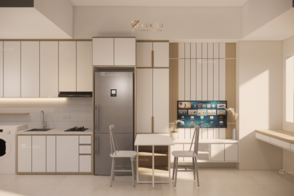 Compact Living Desain Apartemen: Sedang Trend!